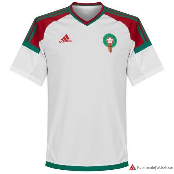Camiseta Seleccion Marruecos Segunda equipación 2018 Blanco